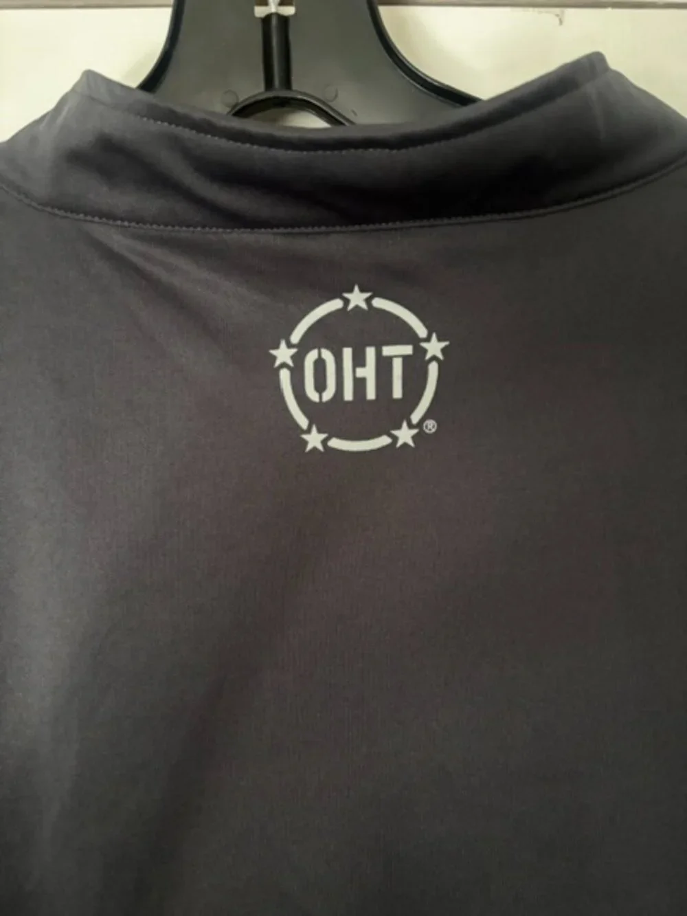 Men's Colosseum Charcoal HI Rainbow Warriors OHT Camo Lightweight Quarter-Zip